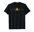 Meditation Heartbeat Zen Harmony T-Shirt - Aesthetic Graphic Unisex - T-Shirt, Sweatshirt, Hoodie