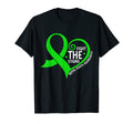 Fight Stigma Green Heart Mental T-Shirt - Fun Novelty Design for Adults - T-Shirt, Sweatshirt, Hoodie