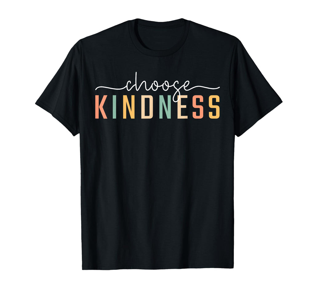Choose Kindness Casual Trendy Womens T-Shirt - Minimalist Print Men Women - T-Shirt, Sweatshirt, Hoodie