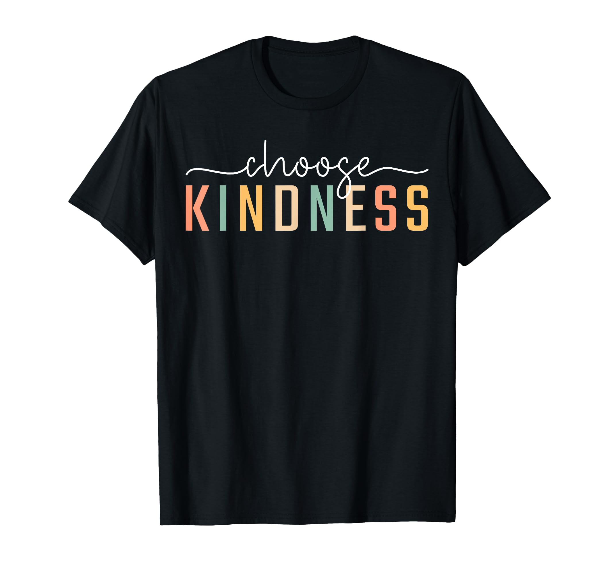 Choose Kindness Casual Trendy Womens T-Shirt - Minimalist Print Men Women - T-Shirt, Sweatshirt, Hoodie