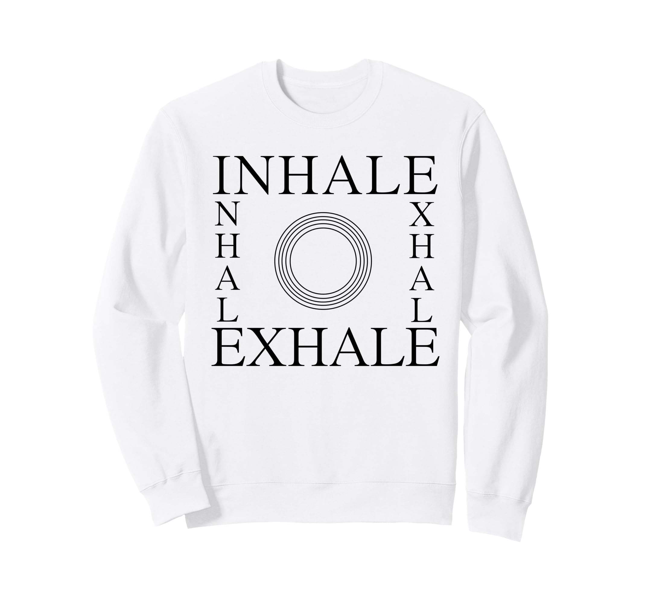 Spiritual Mindful Breathwork Yoga Sweatshirt - Fun Novelty Design Unisex - T-Shirt, Sweatshirt, Hoodie