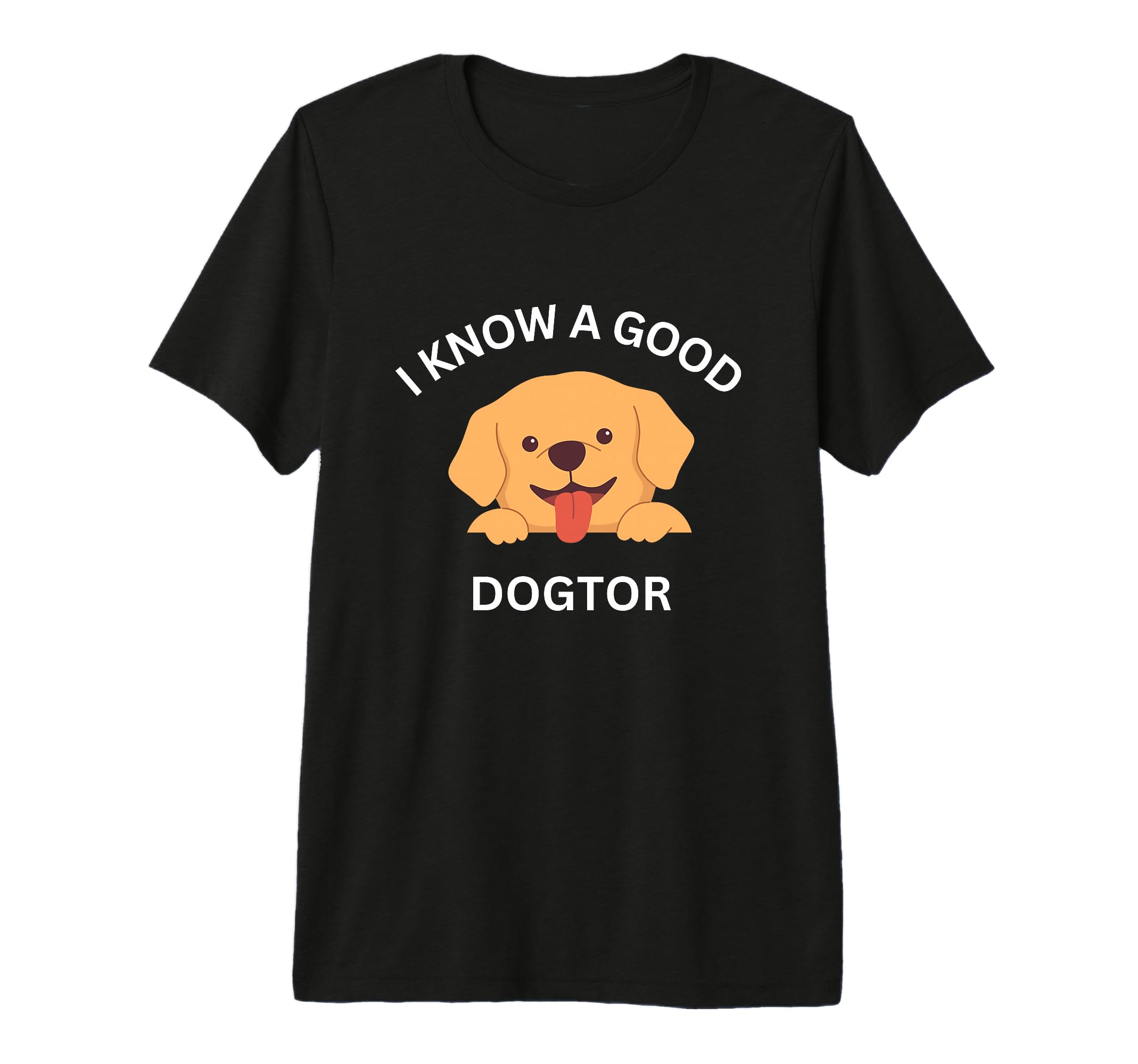 I Know Good Dogtor Dog Therapy Tri T-Shirt - Minimalist Print for Adults - T-Shirt, Sweatshirt, Hoodie