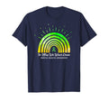 May We Wear Green Ribbon Mental Health T-Shirt - Minimalist Print Unisex - T-Shirt, Sweatshirt, Hoodie