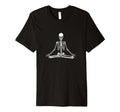 Skeleton Meditation Yoga Zen Spiritual T-Shirt - Aesthetic Graphic Unisex - T-Shirt, Sweatshirt, Hoodie