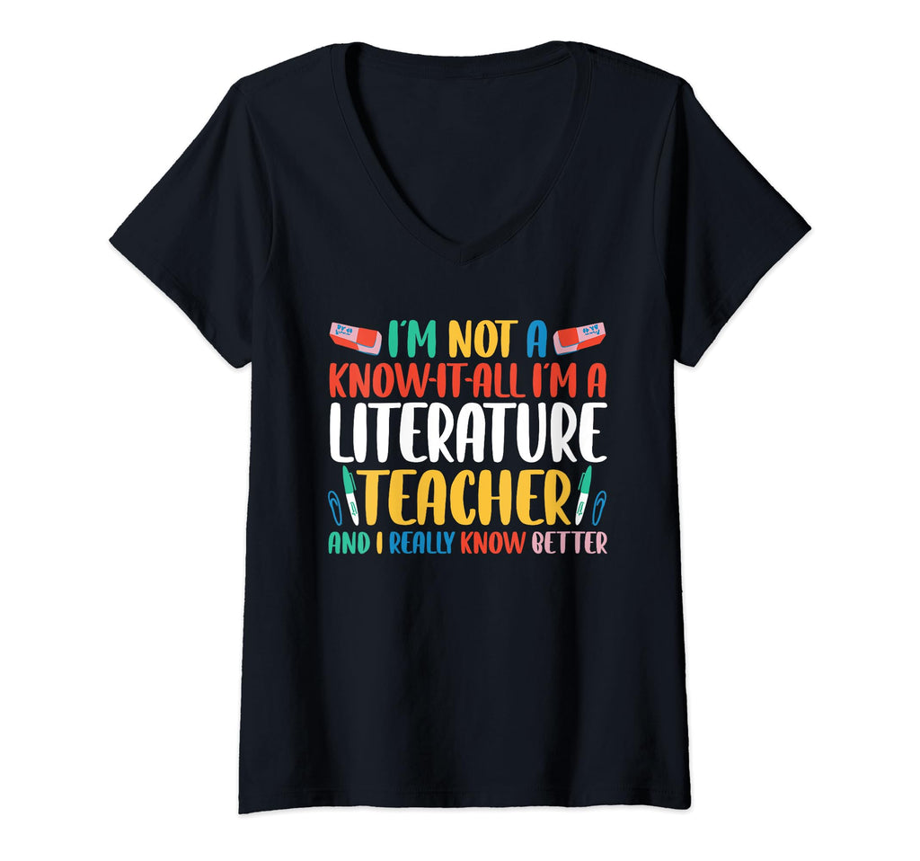 Literature Teacher And Hoodie - Novelty Apparel for Adults - T-Shirt, Sweatshirt, Hoodie