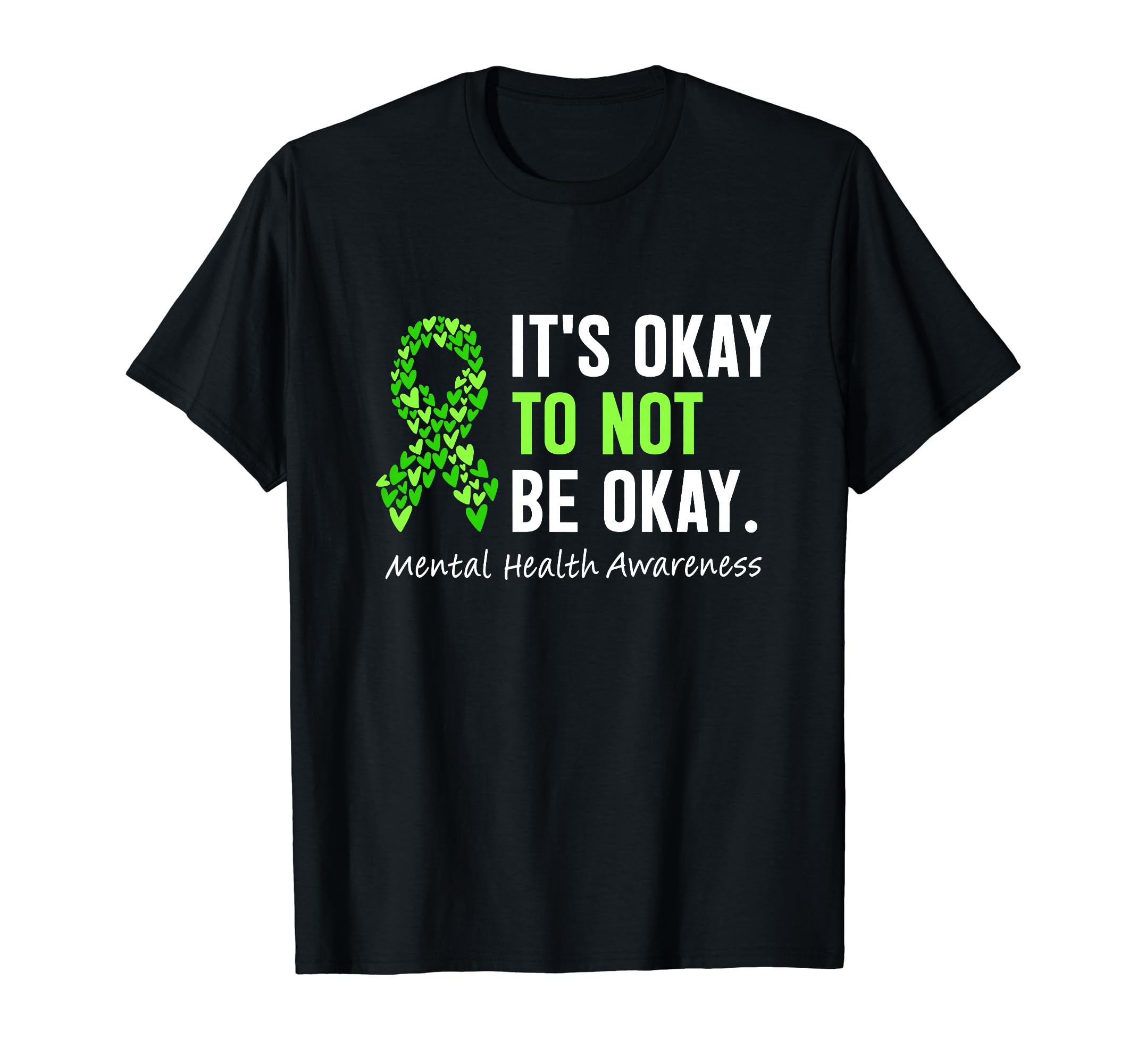 Its Okay To Not Be Okay Mental Health I T-Shirt - Aesthetic Graphic Unisex - T-Shirt, Sweatshirt, Hoodie