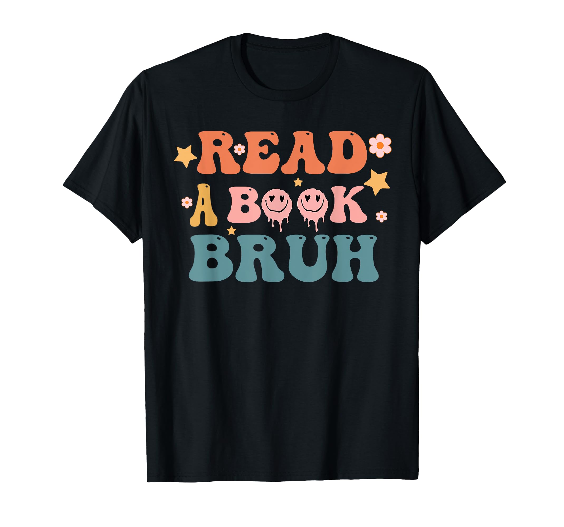 Read Book Bruh Funny English T-Shirt - Casual Everyday Wear for Adults - T-Shirt, Sweatshirt, Hoodie