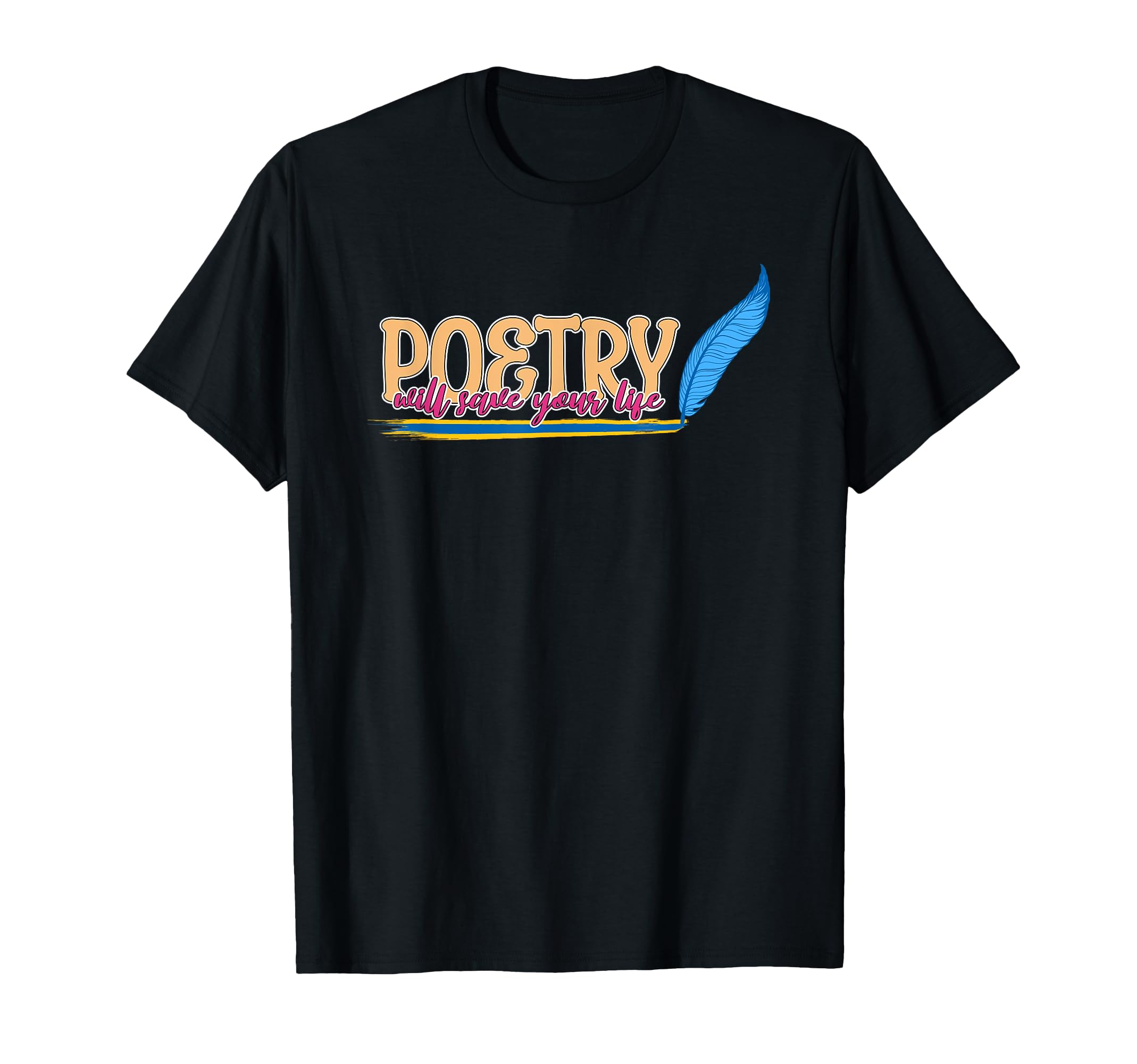 Poet Poetry Slam Love Poems Literature T-Shirt - Aesthetic Graphic Unisex - T-Shirt, Sweatshirt, Hoodie