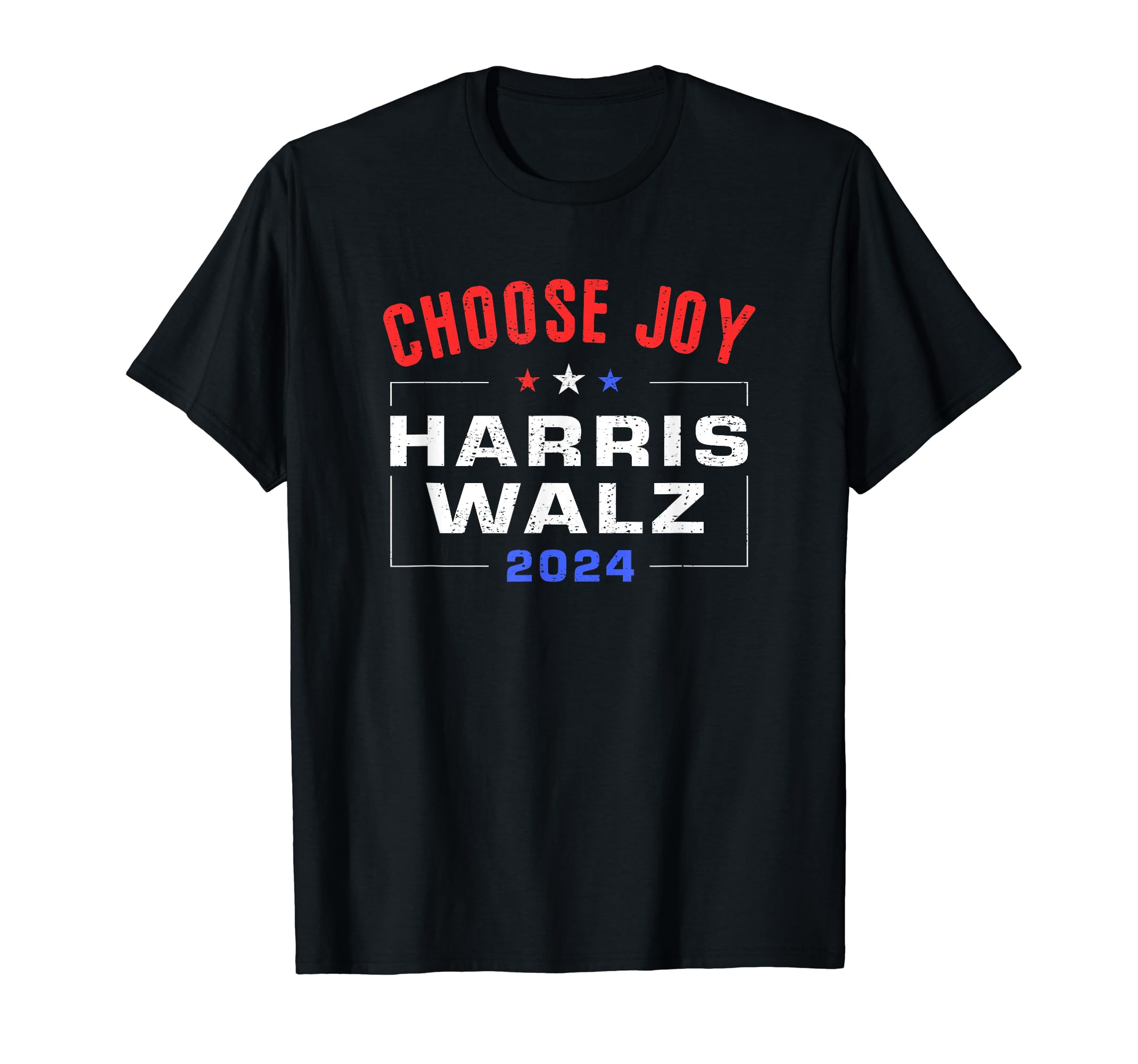Kamala Harris Walz 2024 Choose Joy T-Shirt - Casual Everyday Wear Unisex - T-Shirt, Sweatshirt, Hoodie