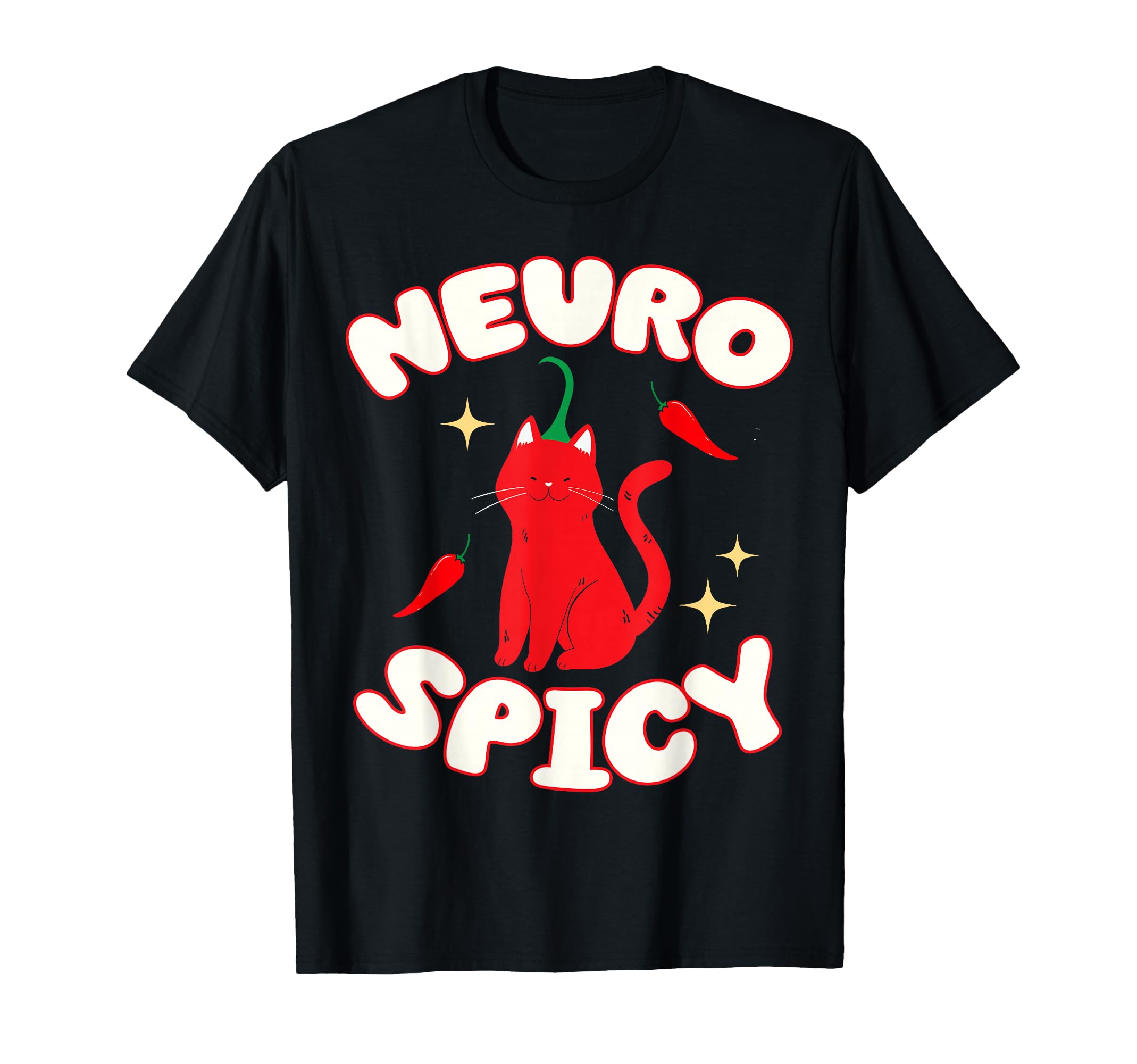 Neurospicy Funny Neurodivergent Adhd Asd T-Shirt - Custom Art Print Unisex - T-Shirt, Sweatshirt, Hoodie