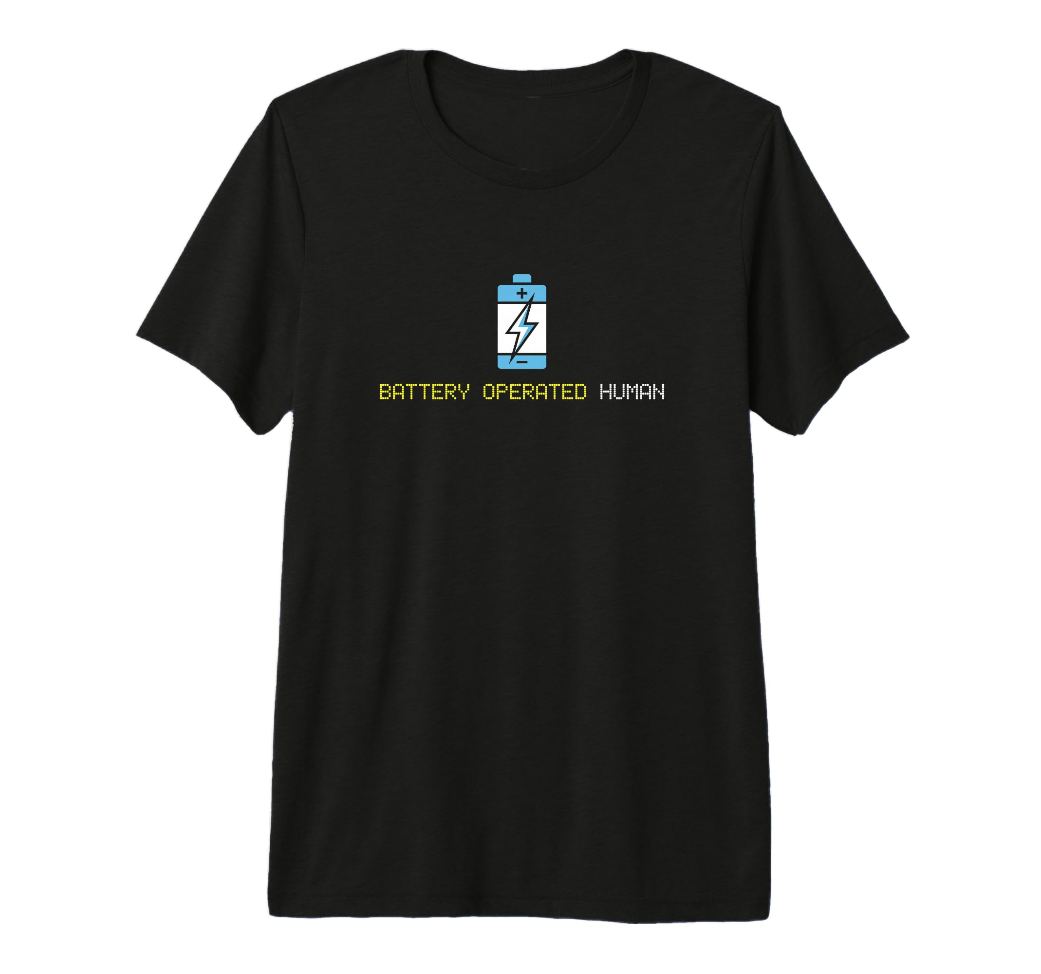 Battery Operated Low Energy Introvert T-Shirt - Unique Graphic for Adults - T-Shirt, Sweatshirt, Hoodie
