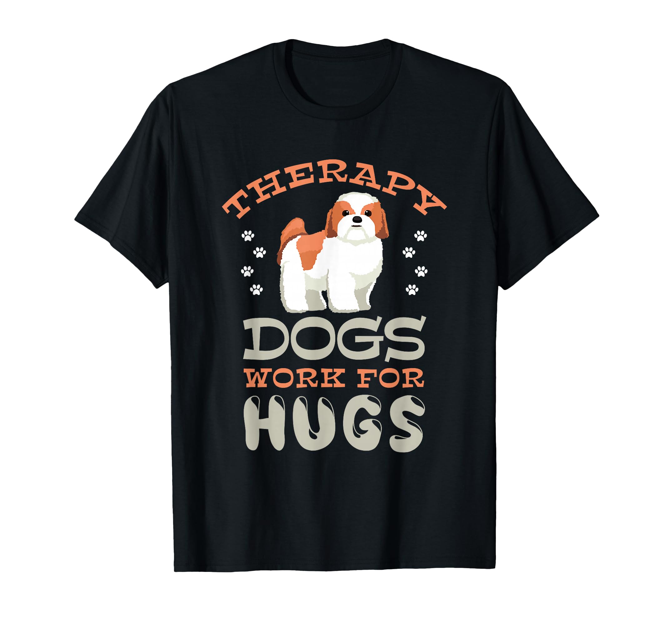 Therapy Dog Support Animal Lover T-Shirt - Unique Graphic for Adults - T-Shirt, Sweatshirt, Hoodie