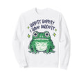Mental Health Depression Frog Sweatshirt - Aesthetic Graphic Unisex - T-Shirt, Sweatshirt, Hoodie