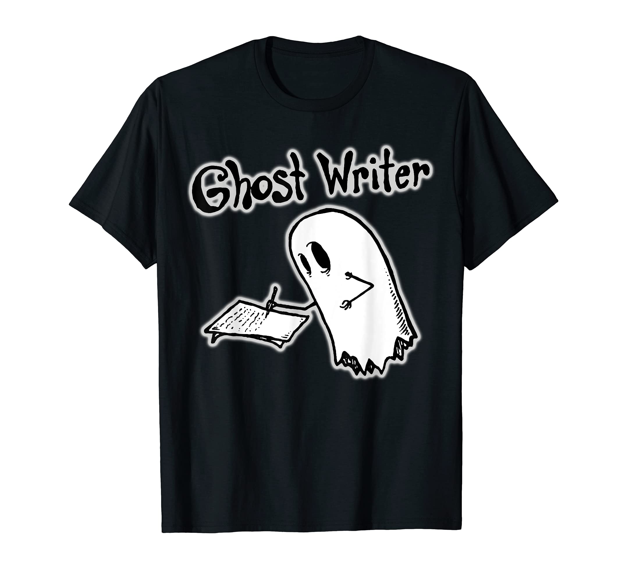 Ghost Writer English Literature Teacher T-Shirt - Minimalist Print Unisex - T-Shirt, Sweatshirt, Hoodie