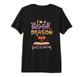 Im Book Dragon Not Worm Funny Reading T-Shirt - Minimalist Print Men Women - T-Shirt, Sweatshirt, Hoodie