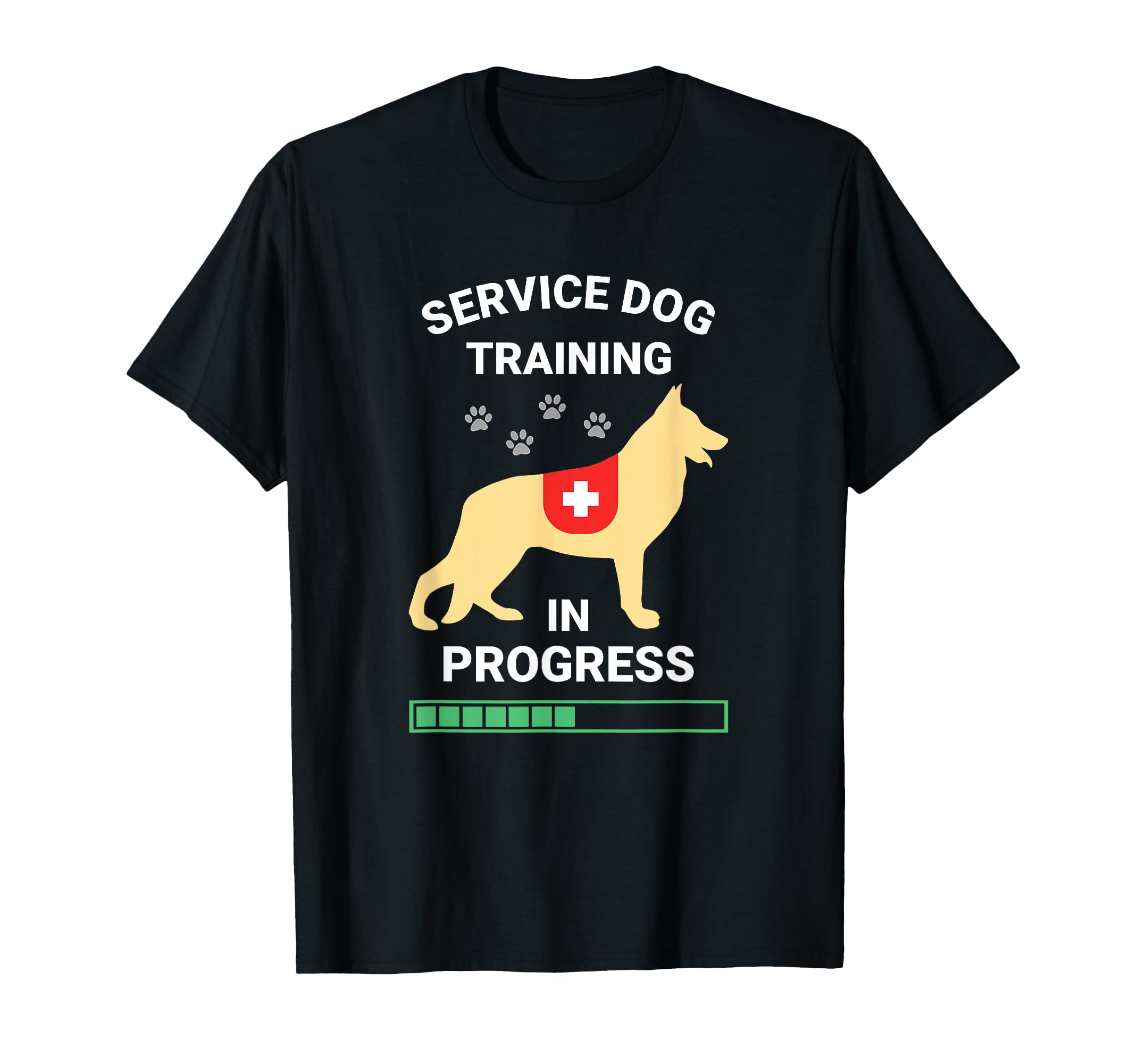 Service Dog Training German T-Shirt - Casual Everyday Wear for Adults - T-Shirt, Sweatshirt, Hoodie