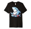 Meditation Shark Yoga Pose T-Shirt - Fun Novelty Design for Adults - T-Shirt, Sweatshirt, Hoodie