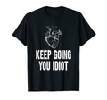 Heart Attack Survivor Keep Going T-Shirt - Casual Everyday Wear for Adults - T-Shirt, Sweatshirt, Hoodie