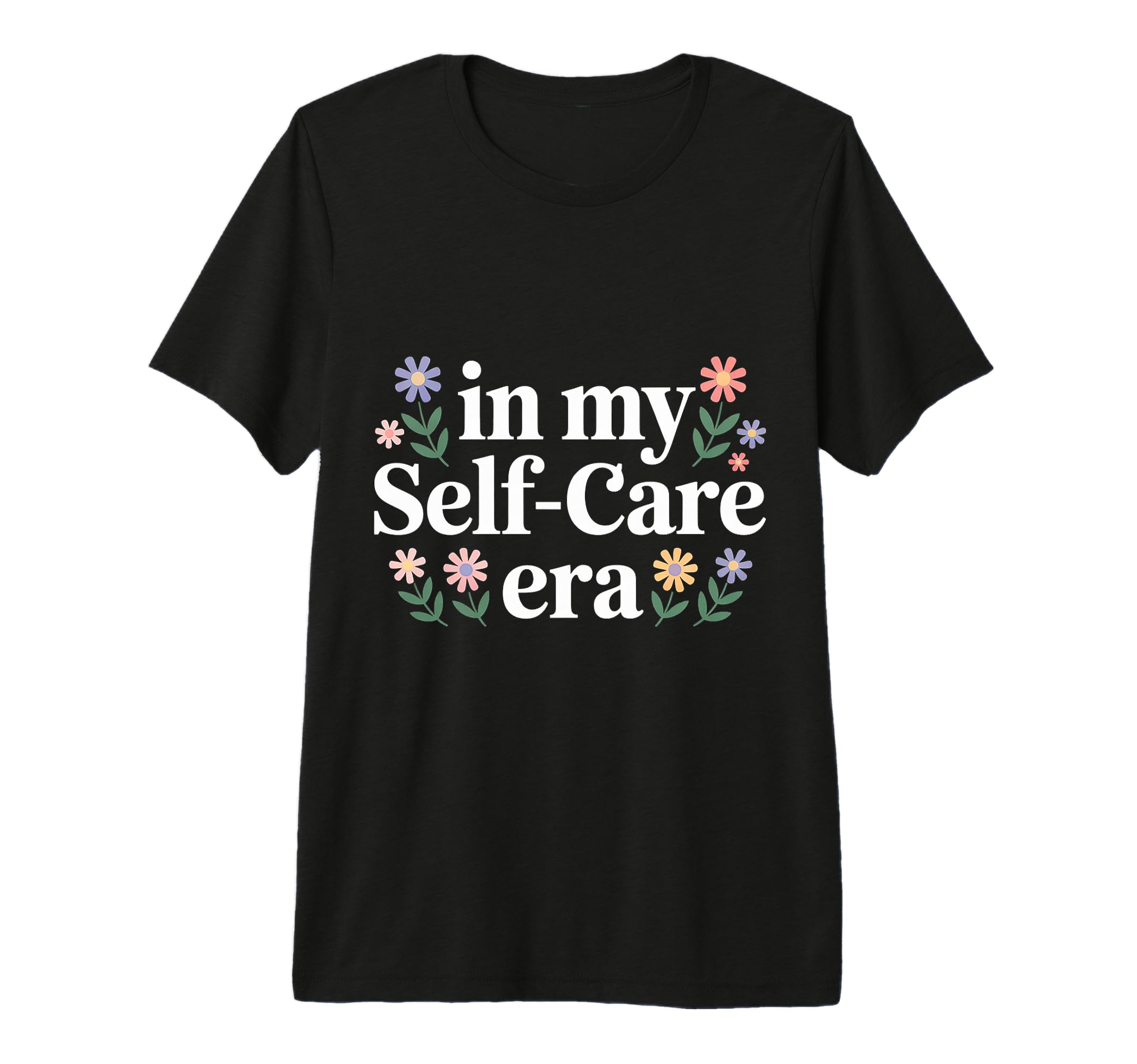 My Self Care Era Tri Blend T-Shirt - Minimalist Print Unisex - T-Shirt, Sweatshirt, Hoodie