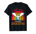 This Loves Dragons And Books Literature T-Shirt - Streetwear Style Unisex - T-Shirt, Sweatshirt, Hoodie