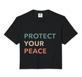 Protect Your Peace Unbothered Sweatshirt - Casual Everyday Wear Unisex - T-Shirt, Sweatshirt, Hoodie