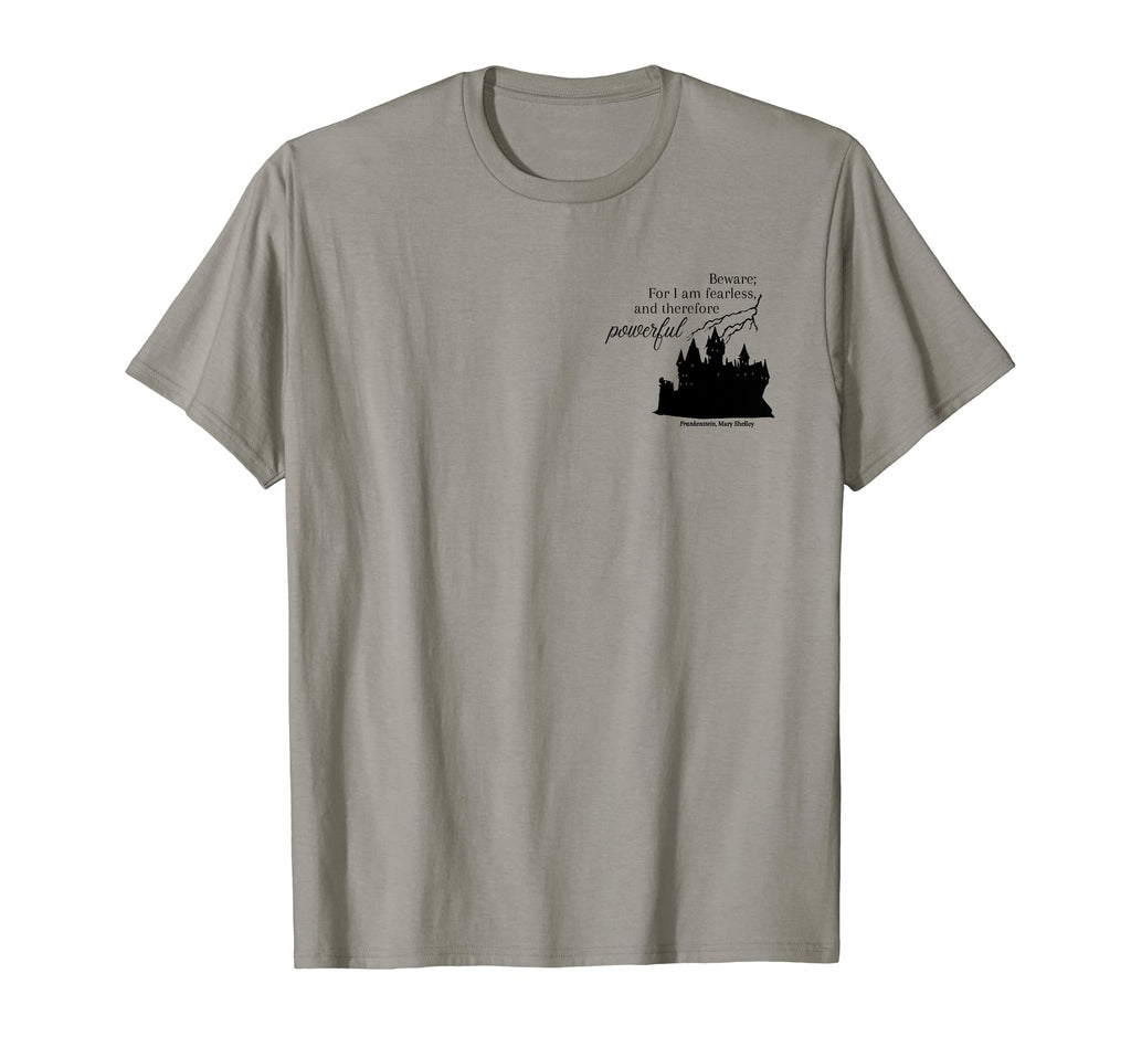 Frankenstein Book Mary Shelley T-Shirt - Casual Everyday Wear Unisex - T-Shirt, Sweatshirt, Hoodie