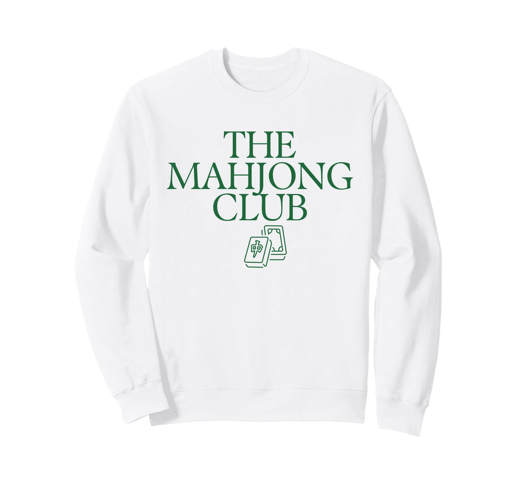 Mahjong Club Mah Jong Social Club Sweatshirt - Novelty Apparel Men Women - T-Shirt, Sweatshirt, Hoodie