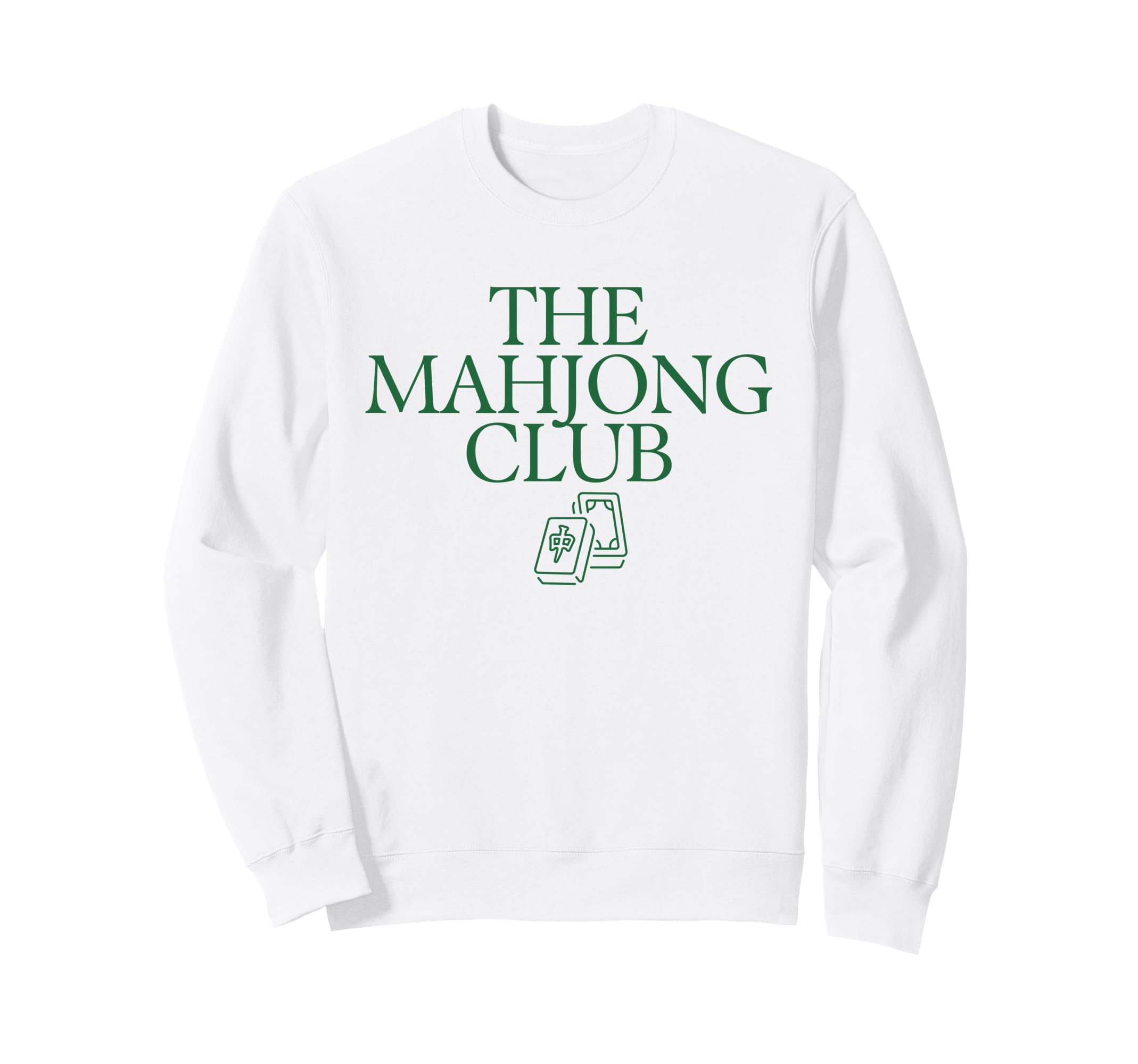 Mahjong Club Mah Jong Social Club Sweatshirt - Novelty Apparel Men Women - T-Shirt, Sweatshirt, Hoodie