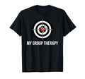 Gun Group Therapy Shooting Range T-Shirt - Minimalist Print Men Women - T-Shirt, Sweatshirt, Hoodie