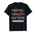 Mental Health Matters End Stigma 2 T-Shirt - Minimalist Print for Adults - T-Shirt, Sweatshirt, Hoodie