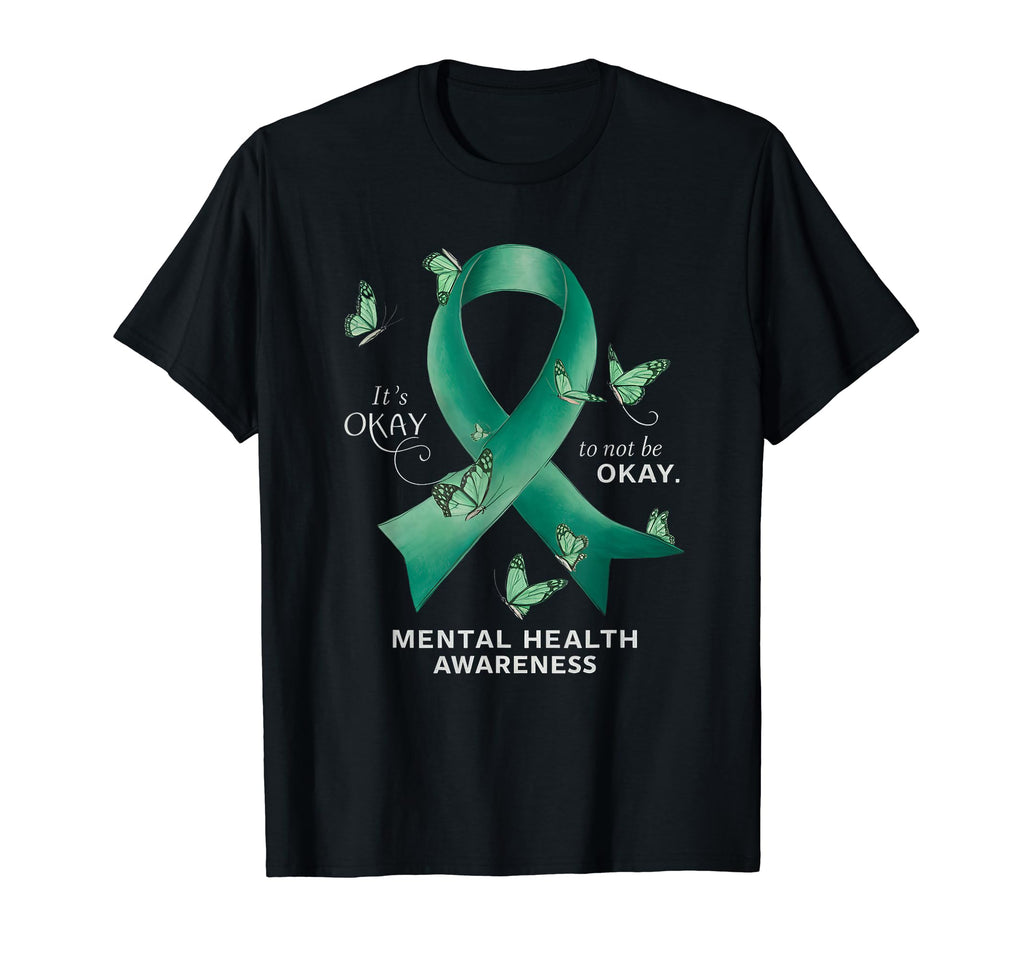 Its Okay To Not Be Okay Mental Health T-Shirt - Minimalist Print Men Women - T-Shirt, Sweatshirt, Hoodie