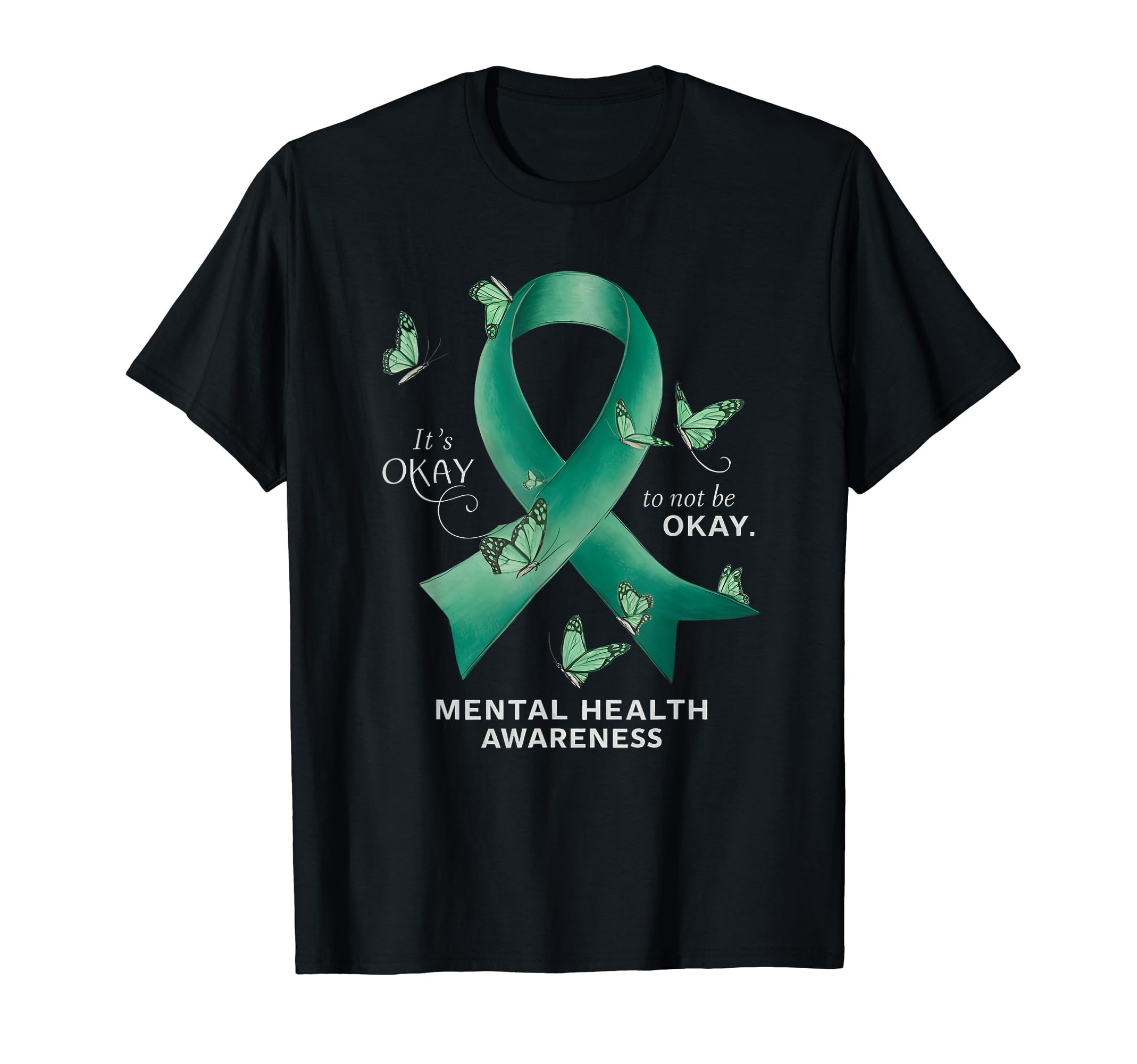 Its Okay To Not Be Okay Mental Health T-Shirt - Minimalist Print Men Women - T-Shirt, Sweatshirt, Hoodie