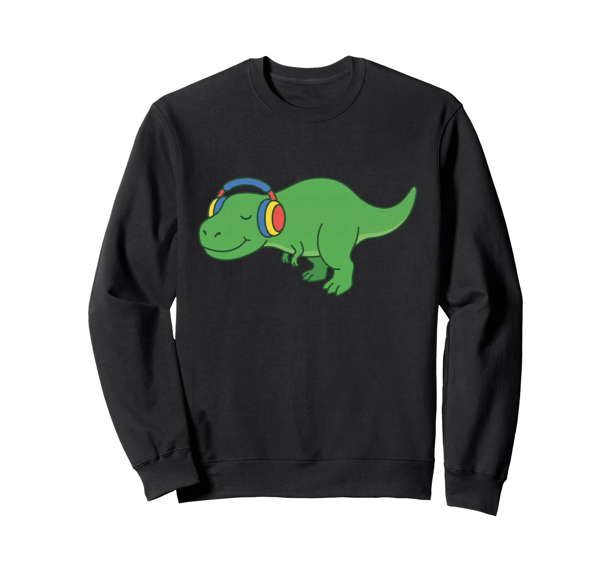 T Rex Dinosaur Noise Canceling Sweatshirt - Graphic Print Men Women - T-Shirt, Sweatshirt, Hoodie