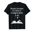 Book Lover Between Pages Book Is T-Shirt - Minimalist Print for Adults - T-Shirt, Sweatshirt, Hoodie