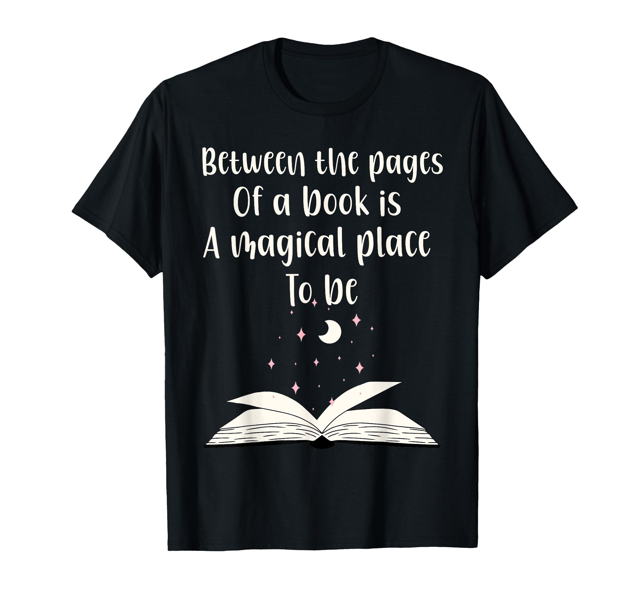 Book Lover Between Pages Book Is T-Shirt - Minimalist Print for Adults - T-Shirt, Sweatshirt, Hoodie