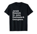 Jane Eyre Literature Reading Librarian T-Shirt - Unique Graphic Men Women - T-Shirt, Sweatshirt, Hoodie