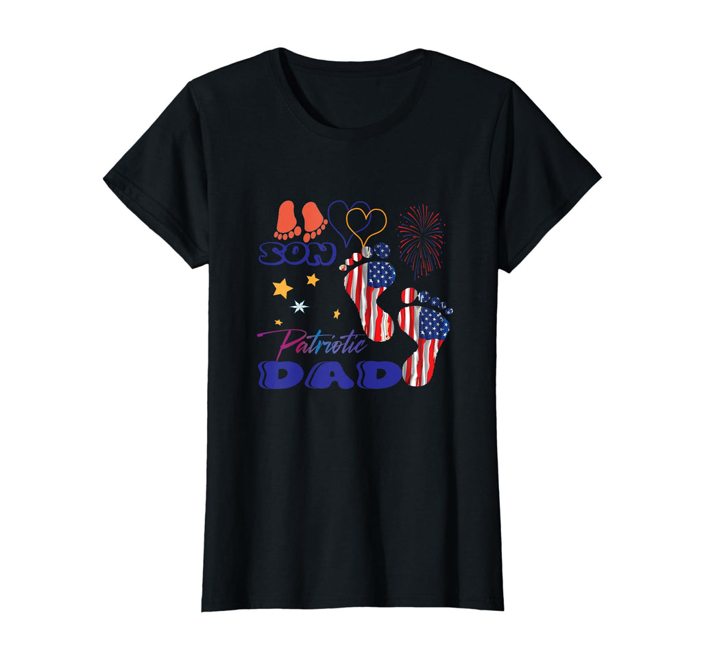 Best Dad Usa Flag 1 Feet Step T-Shirt - Streetwear Style for Adults - T-Shirt, Sweatshirt, Hoodie