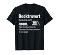 Booktrovert Person Who Prefers T-Shirt - Novelty Apparel for Adults - T-Shirt, Sweatshirt, Hoodie