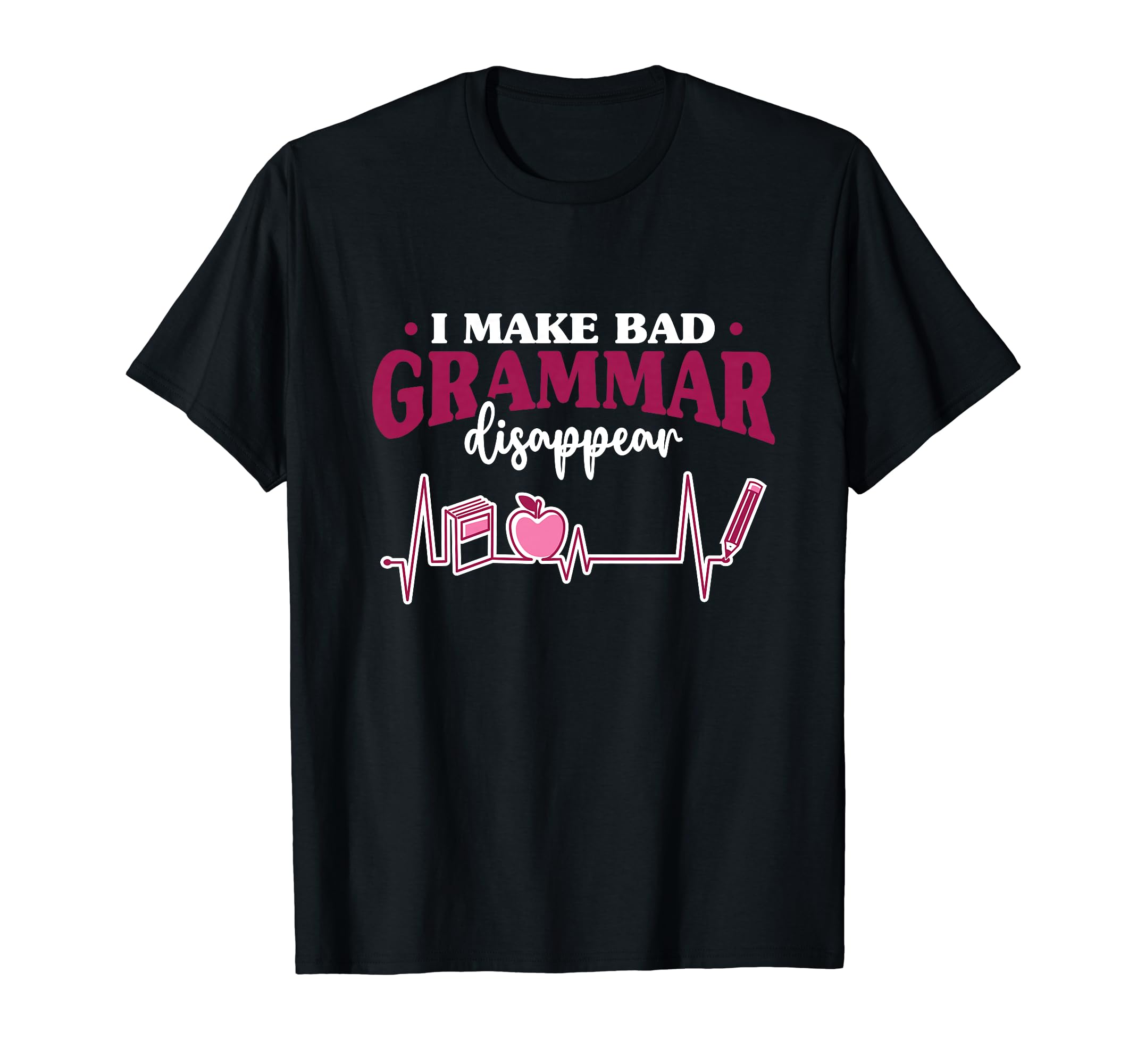 Literature Grammar Police English T-Shirt - Graphic Print for Adults - T-Shirt, Sweatshirt, Hoodie