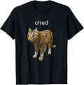 Funny Chud Low Poly Cat Retro 90s Gaming Meme T-Shirt Unisex T-shirt, Sweatshirt, Hoodie, Long Sleeve Tee - T-Shirt, Sweatshirt, Hoodie