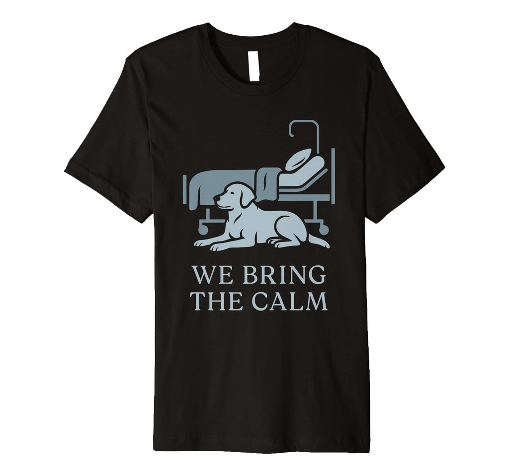 Therapy Dog Emotional Support Handler T-Shirt - Trendy Graphic Unisex - T-Shirt, Sweatshirt, Hoodie