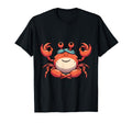 Meditation Crab Yoga Pose Relaxing T-Shirt - Fun Novelty Design Unisex - T-Shirt, Sweatshirt, Hoodie
