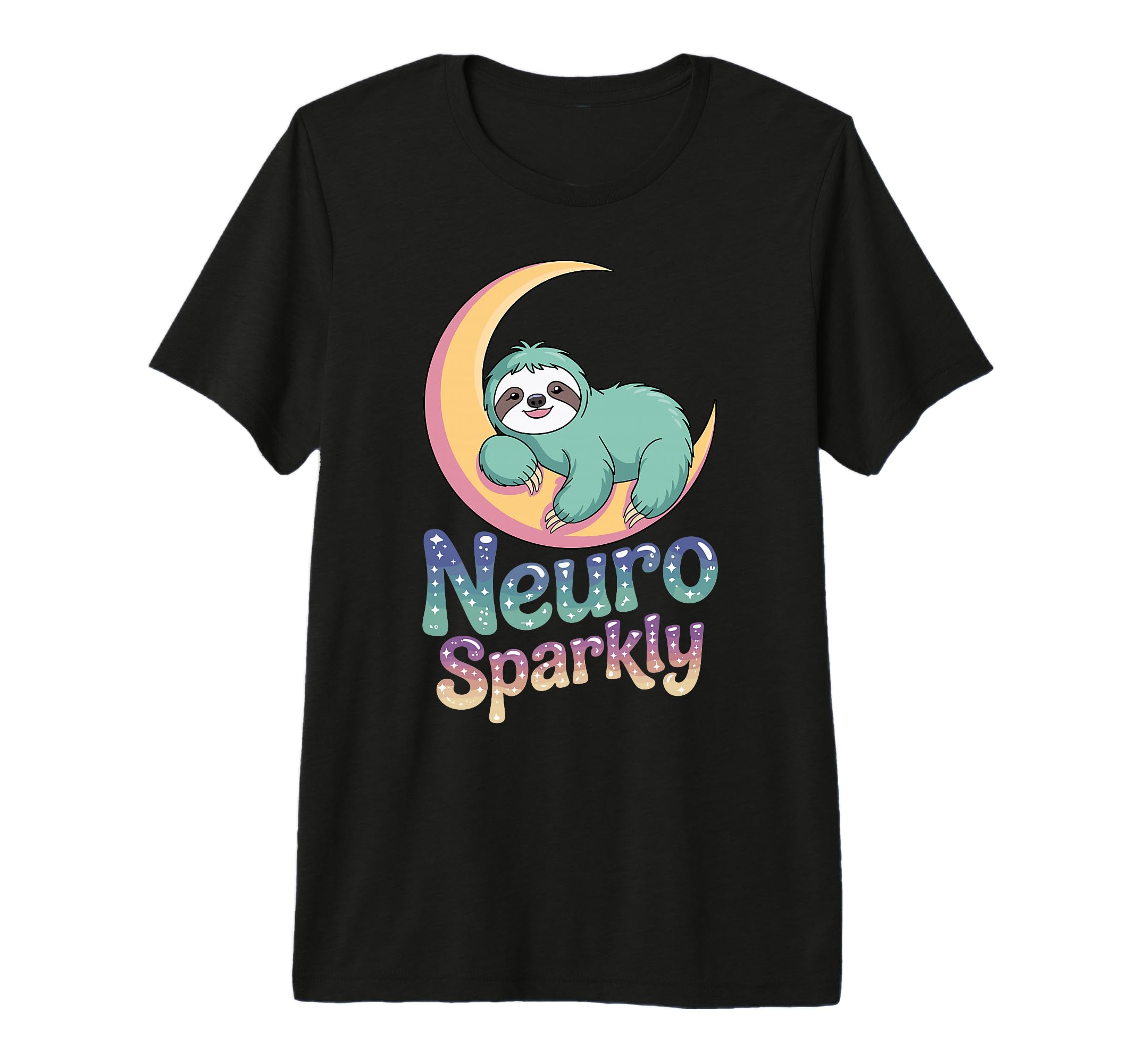Neuro Sparkly Funny Neurodiverse Adhd T-Shirt - Novelty Apparel for Adults - T-Shirt, Sweatshirt, Hoodie