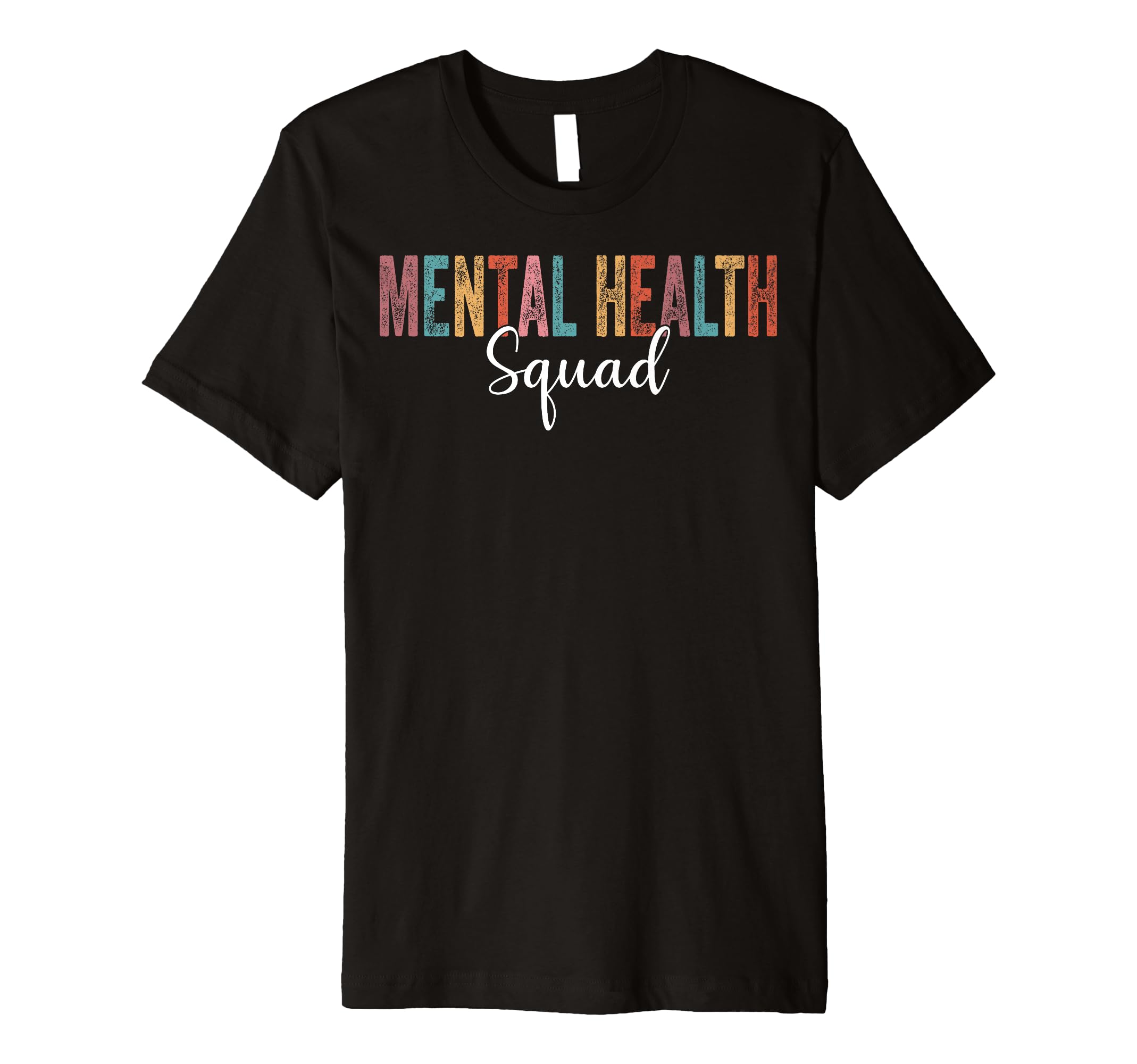 Mental Health Squad Mental Health T-Shirt - Minimalist Print Men Women - T-Shirt, Sweatshirt, Hoodie