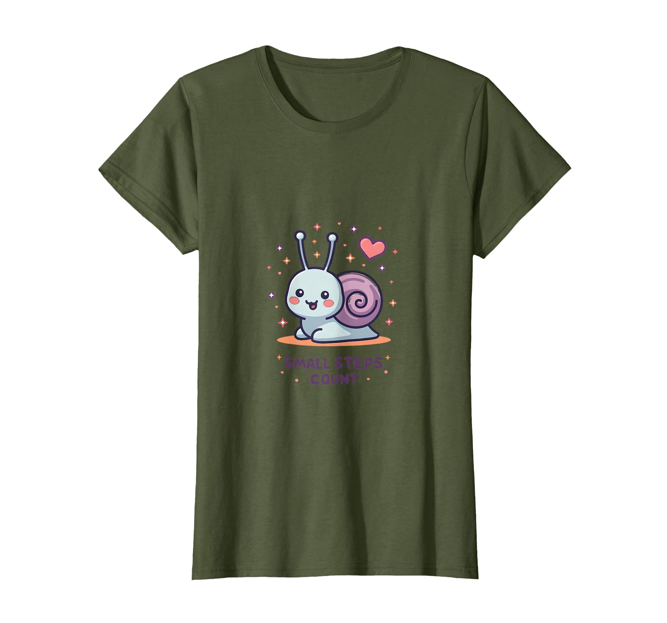 Small Steps Count Mental Health T-Shirt - Minimalist Print Men Women - T-Shirt, Sweatshirt, Hoodie