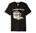 Book Lover Coffee Midnight Tired T-Shirt - Minimalist Print for Adults - T-Shirt, Sweatshirt, Hoodie