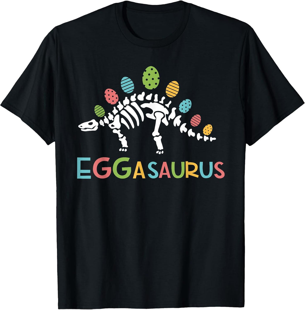 Eggasaurus Easter Stegosaurus Dinosaur Kids Unisex T-shirt, Sweatshirt, Hoodie, Long Sleeve Tee - T-Shirt, Sweatshirt, Hoodie