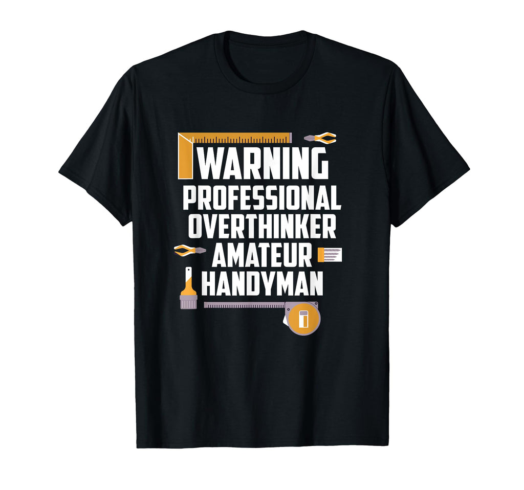 Warning Professional Overthinker T-Shirt - Aesthetic Graphic Unisex - T-Shirt, Sweatshirt, Hoodie