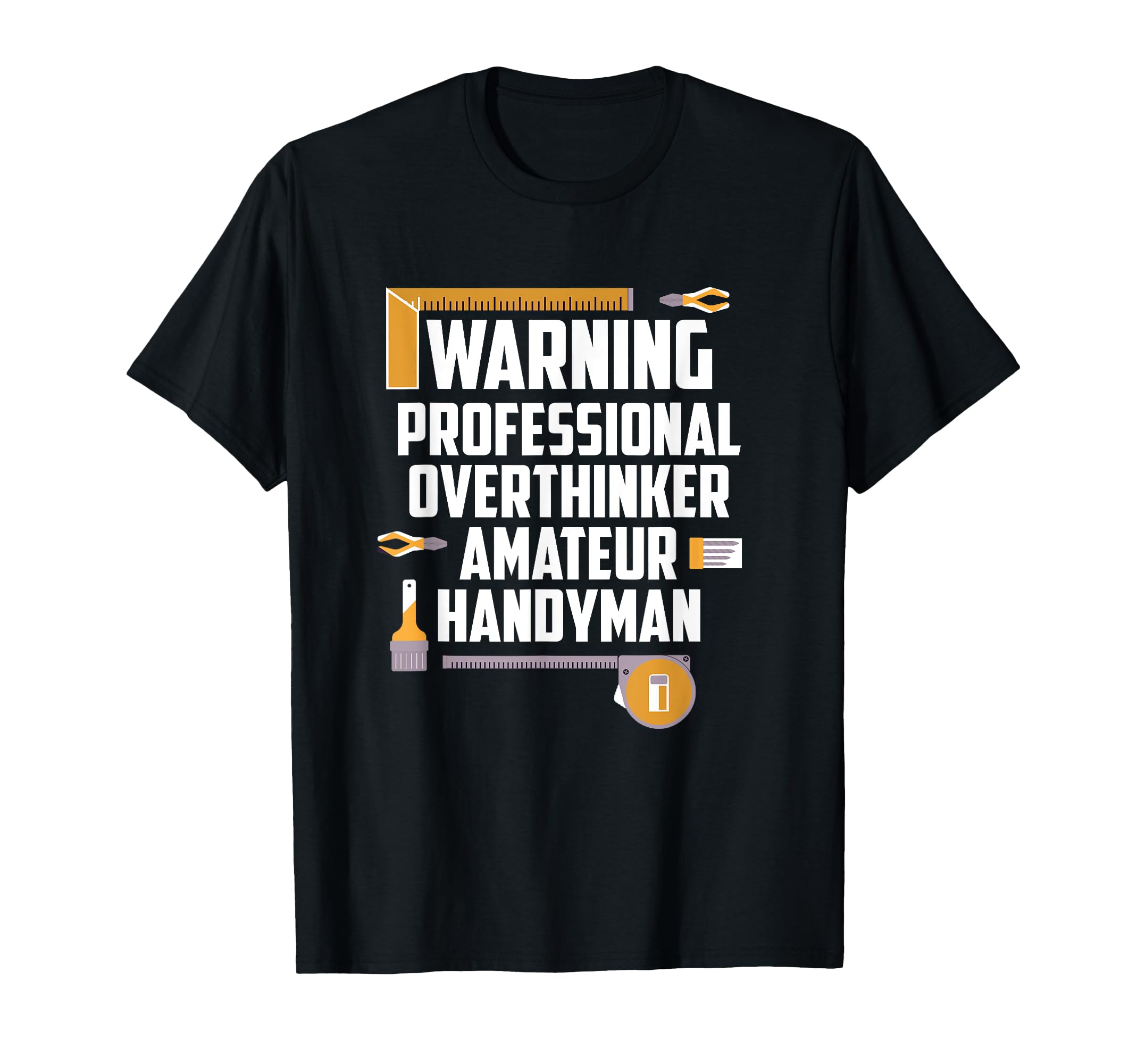 Warning Professional Overthinker T-Shirt - Aesthetic Graphic Unisex - T-Shirt, Sweatshirt, Hoodie