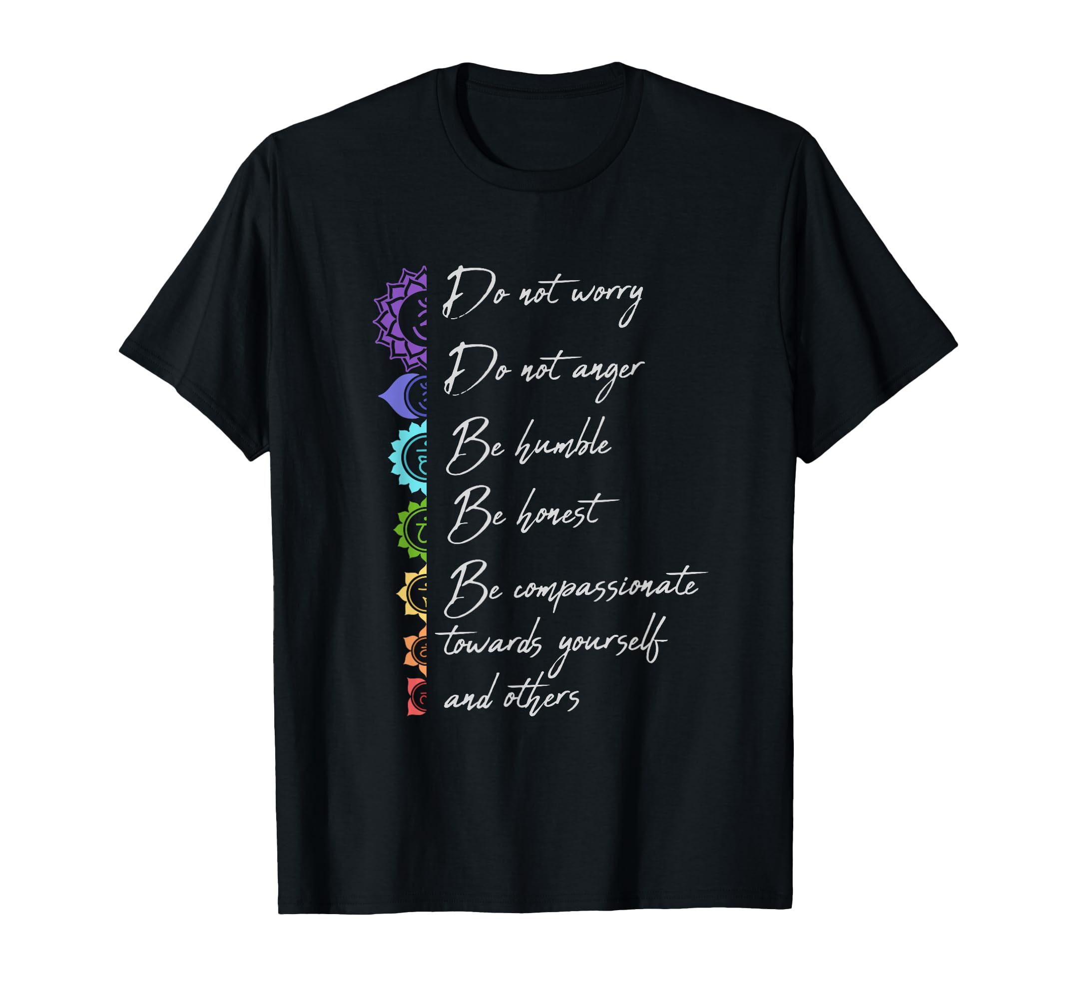 Chakra Healing Crystals Holistic T-Shirt - Novelty Apparel for Adults - T-Shirt, Sweatshirt, Hoodie